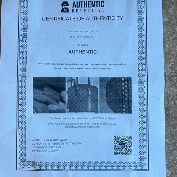 🔥🔥LV TRIANA Damier Amazing Condition!!! - Picture 15 of 15